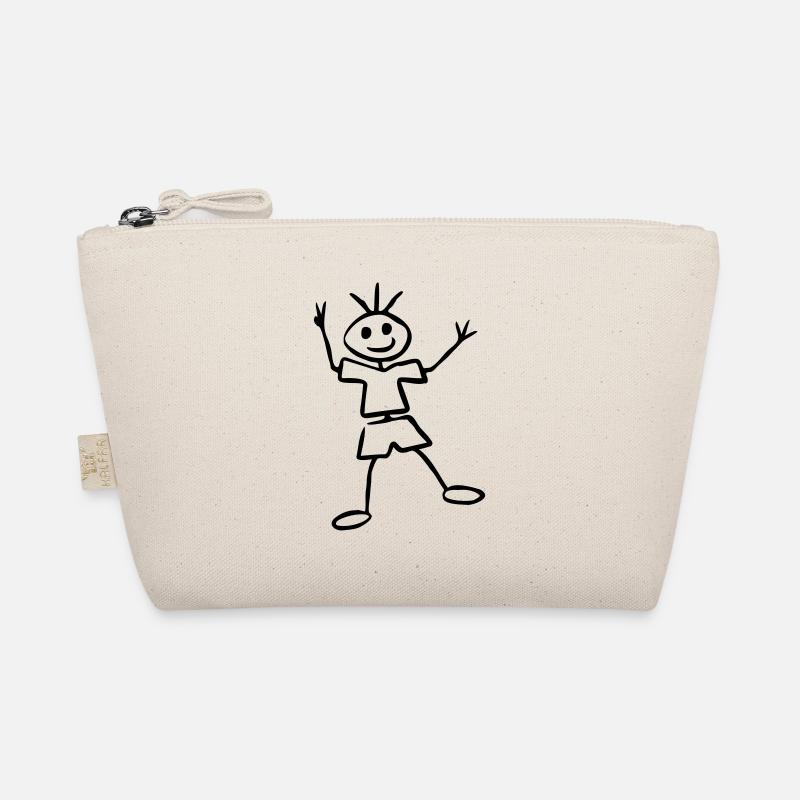 Strichmännchen Bio-Täschchen