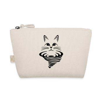 Cat on whirlpool - Organic Pouch - nature - Front