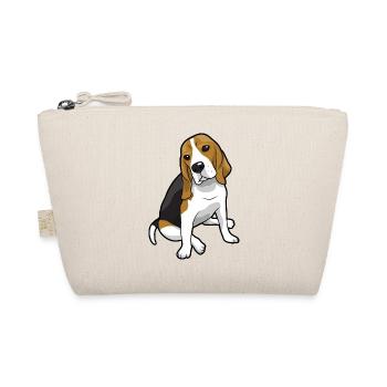 Beagle Dog - Organic Pouch - nature - Front