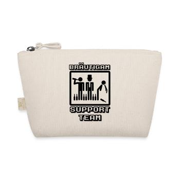 Bräutigam Support Team - Bio-Täschchen - Natur - Vorne