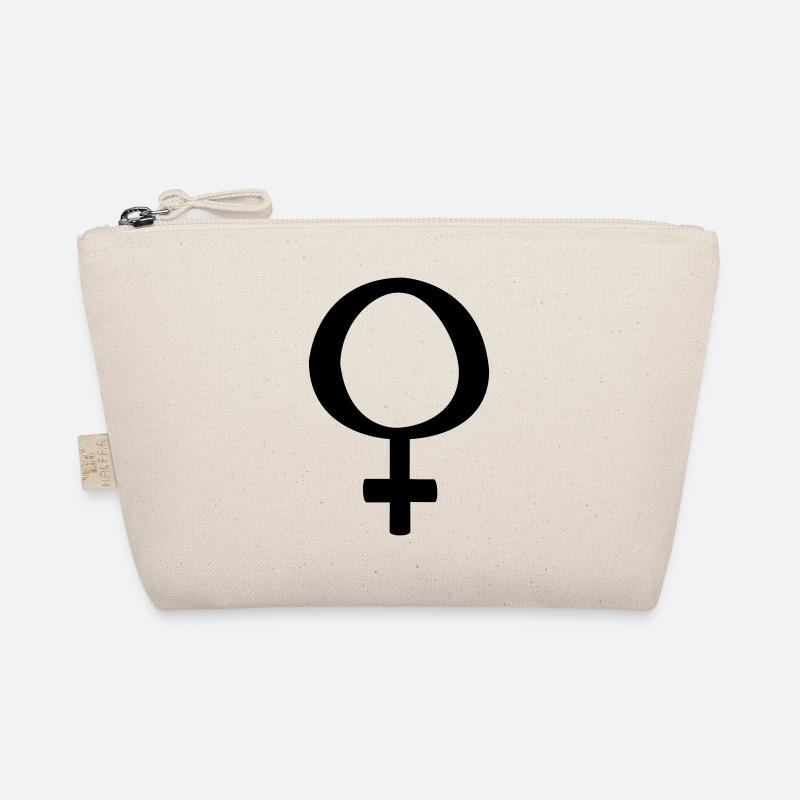 Frauen Symbol Bio-Täschchen