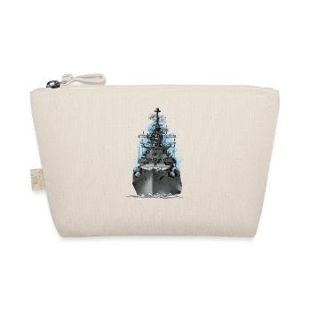 Schiff - Bio-Täschchen - Natur - Vorne