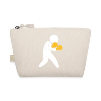 A Boxer Exercising In The Ring - Organic Pouch - nature - Front