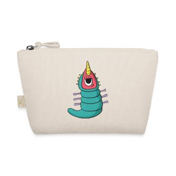 Einhorn Monster Geschenk Horror Halloween Fantasie - Bio-Täschchen - Natur - Vorne