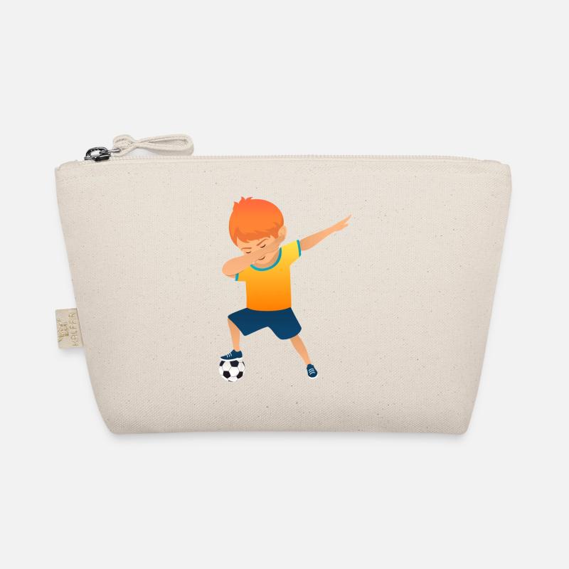 Soccer Boy Dab Dance - Bio-Täschchen - Natur
