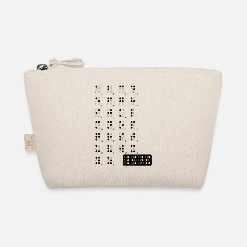 Braille blak Bio-Täschchen