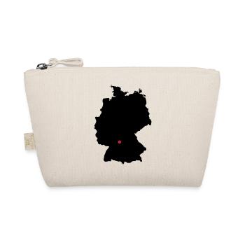 Germany Stuttgart Würzburg - Organic Pouch - nature - Front