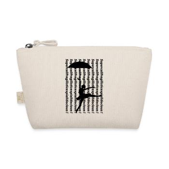 supercalifragilisticexpialidocious blak - Trousse biologique - nature - Devant