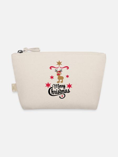 Christmas - Organic Pouch - nature - Front
