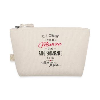 maman et Aide soignante - Trousse biologique - nature - Devant