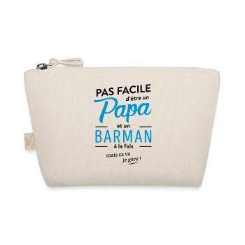 Papa barman - Trousse biologique - nature - Devant