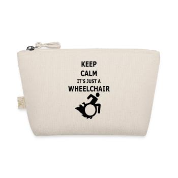 Restez calme ! C’est juste un fauteuil roulant # - Trousse biologique - nature - Devant