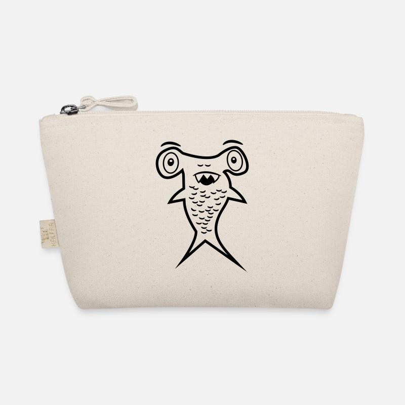 Hammerhead shark - shark fin Organic Pouch
