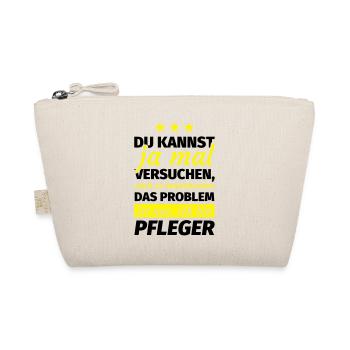Pfleger Geschenk - Bio-Täschchen - Natur - Vorne