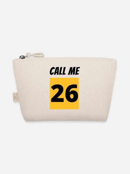 Call Me 26 - Bio-Täschchen - Natur - Vorne