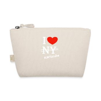 I love Karlsruhe - I love Karlsruhe - Organic Pouch - nature - Front