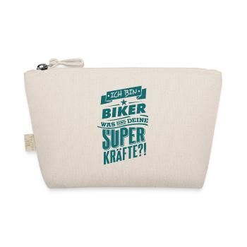 Superpower Biker - Beruf Job - Bio-Täschchen - Natur - Vorne