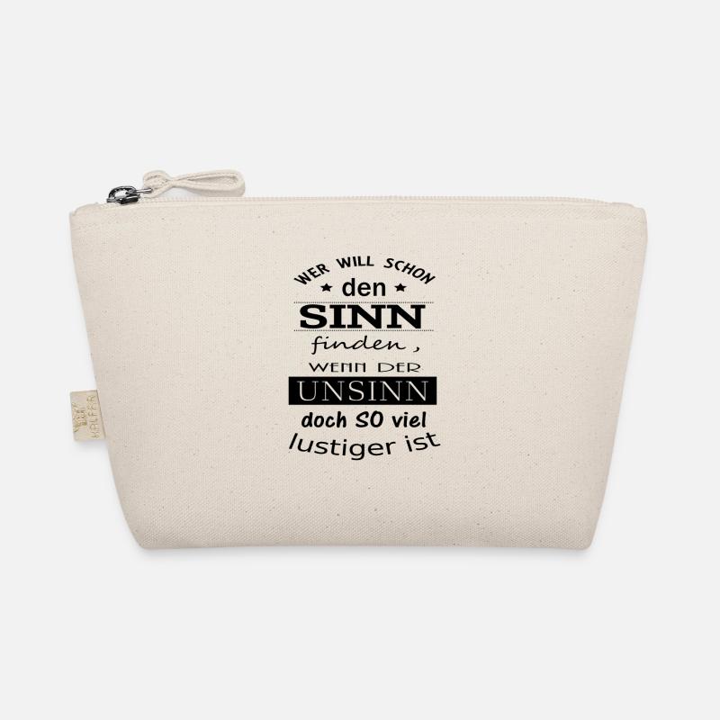 Sinn oder Unsinn Spruch Bio-Täschchen