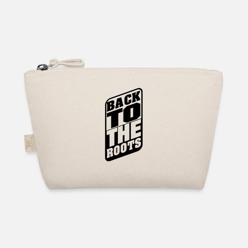 BackToTheRoots Black - Bio-Täschchen - Natur