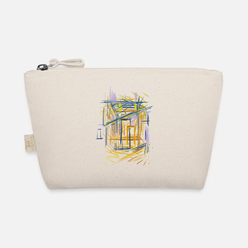 Architecture Sketch Organic Pouch