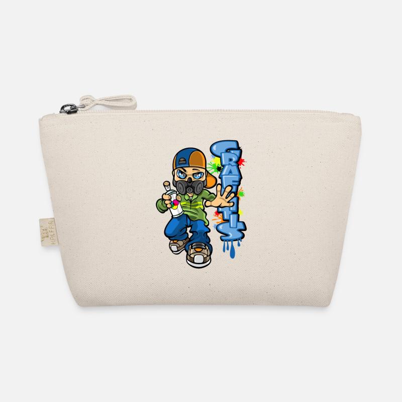 B-Boy und Graffiti Bio-Täschchen