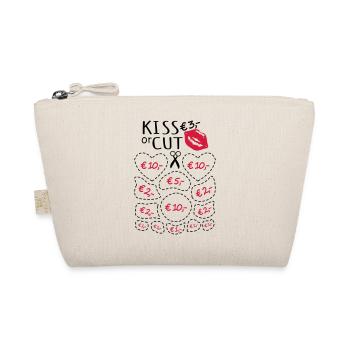 Bachelorette party Embrasser ou couper - Trousse biologique - nature - Devant