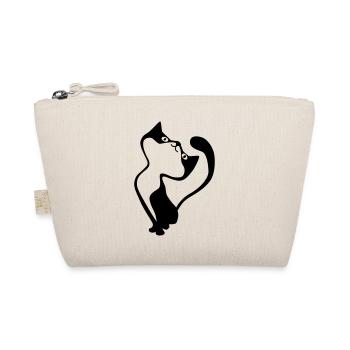 cat - Organic Pouch - nature - Front