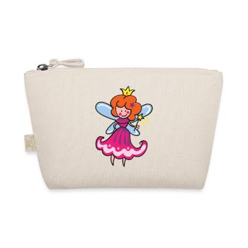Fairy with magic wand - Organic Pouch - nature - Front