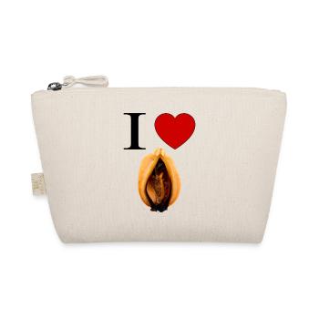 I love mussel - Organic Pouch - nature - Front
