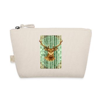 Deer king of the forest - Organic Pouch - nature - Front