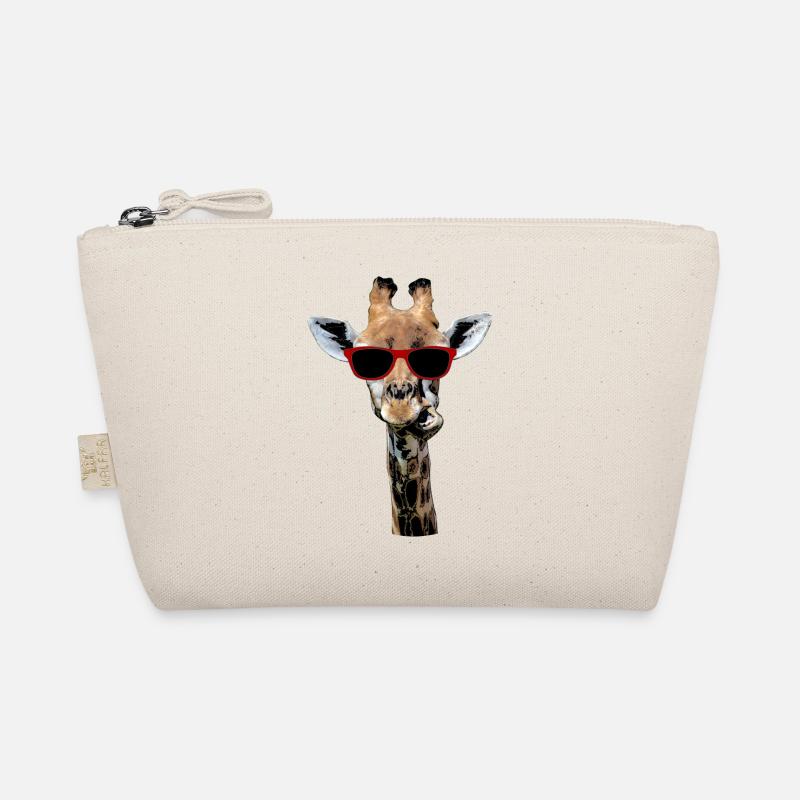 Giraffe animal giraffe funny neck gift Organic Pouch
