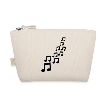 music_noten___f1 - Organic Pouch - nature - Front