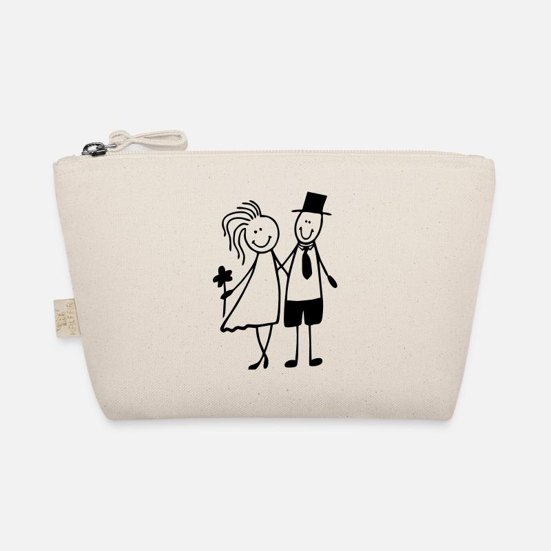 bride and groom Organic Pouch