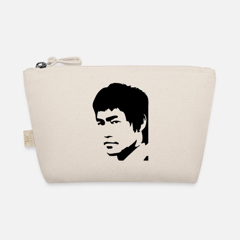 Bruce Lee die Legende - Bio-Täschchen - Natur