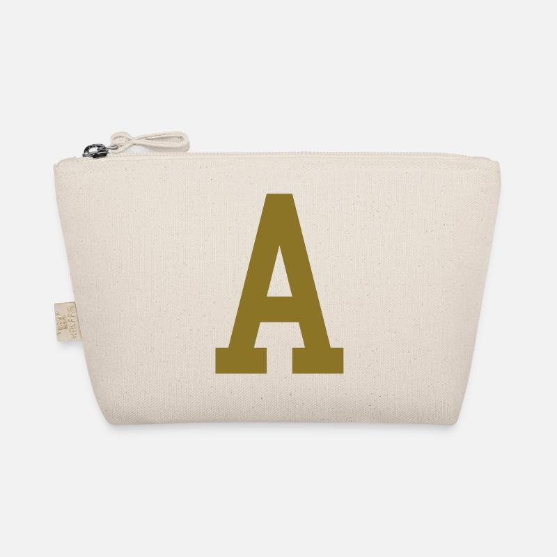 a - buchstabe - Bio-Täschchen - Natur