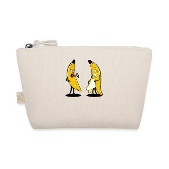 Lustige Bananen - Bio-Täschchen - Natur - Vorne