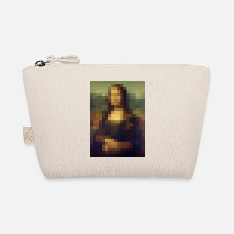 Mona Lisa 8-bit pixels tableau Léonard de Vinci Trousse biologique