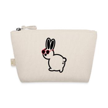 comic hase - Bio-Täschchen - Natur - Vorne