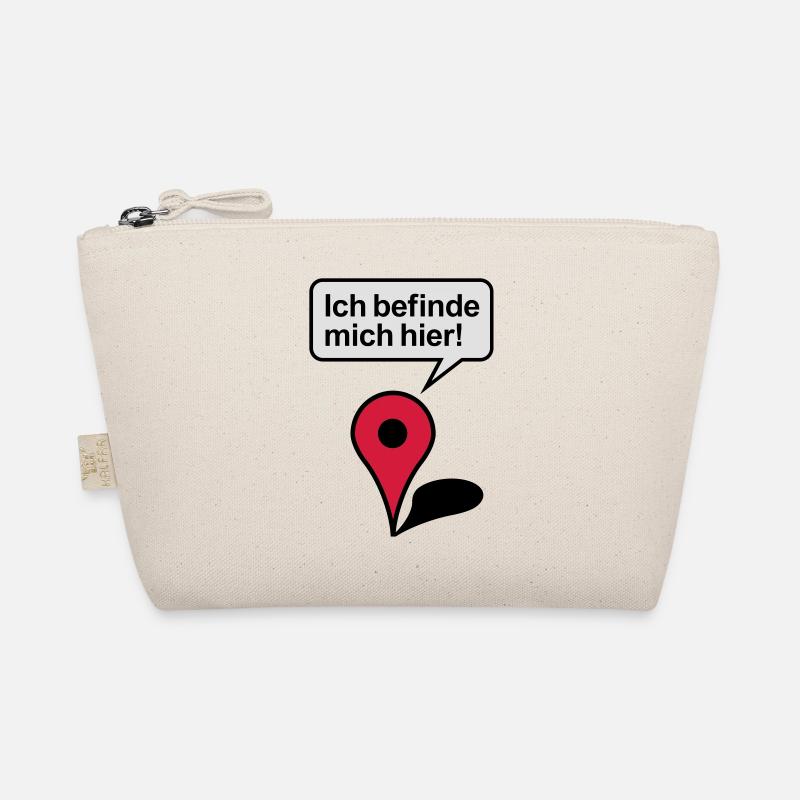 Ich befinde mich hier Google Maps Bio-Täschchen