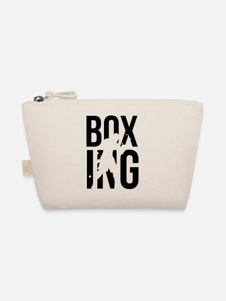 boxing boxen - Bio-Täschchen - Natur - Vorne