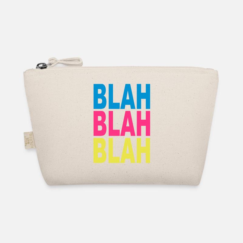 blah blah blah - Bio-Täschchen - Natur