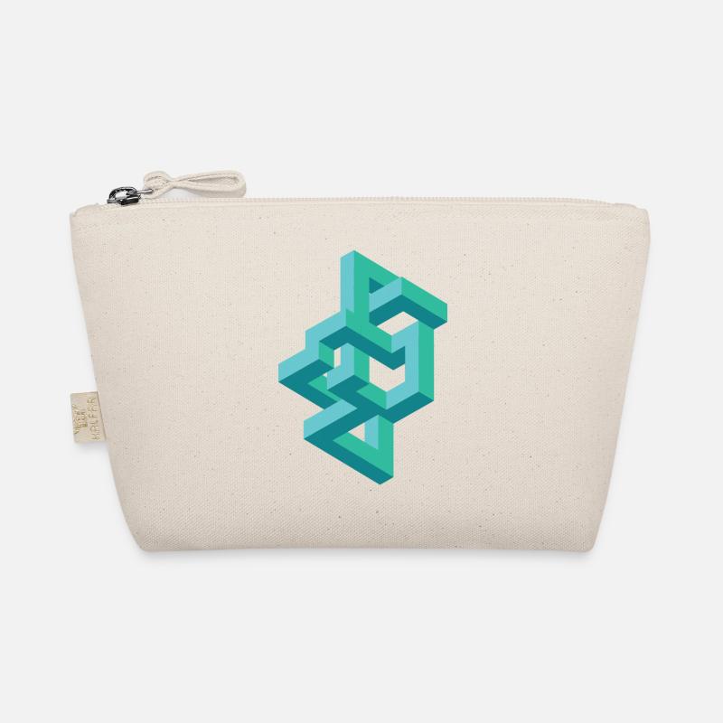 Illusion Optical Illusion Organic Pouch