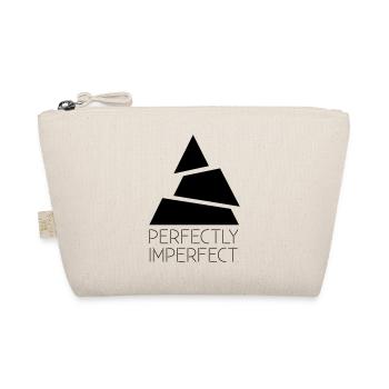 perfectly imperfect Hipster Dreieck Triangle - Bio-Täschchen - Natur - Vorne