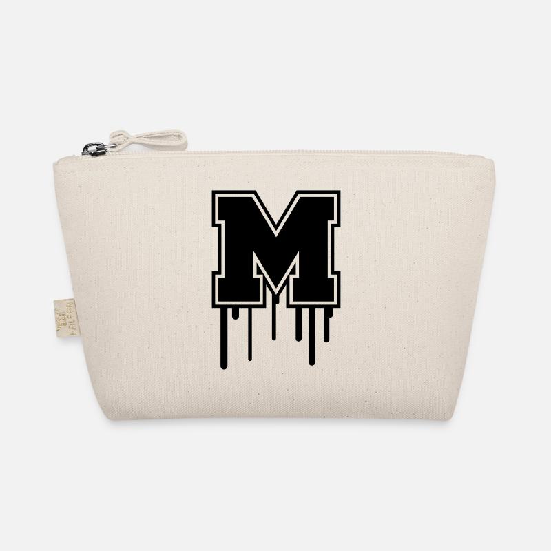Letter M Organic Pouch