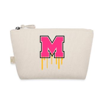 Letter M - Organic Pouch - nature - Front