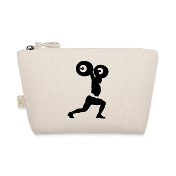 weightlifter - Organic Pouch - nature - Front