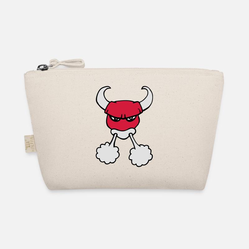 bull cow angry bull comics animal from Chicago Organic Pouch
