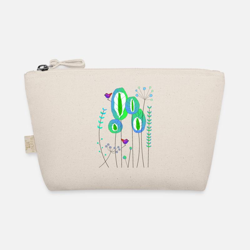 Forest abstract Organic Pouch