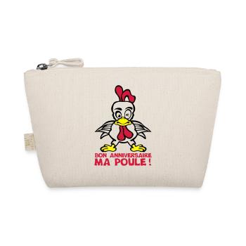 ajouter age bon anniversaire ma poule - Trousse biologique - nature - Devant