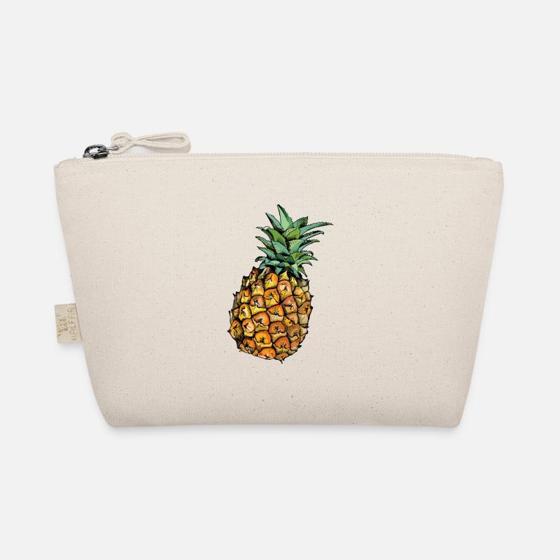 Ananas - Bio-Täschchen - Natur